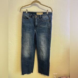 Soft Surroundings Denim Jeans Mid Waist Medium Wash